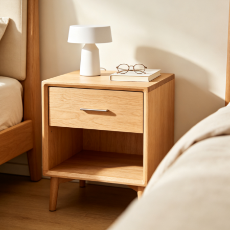 Minimal Nightstand Bedside Table
